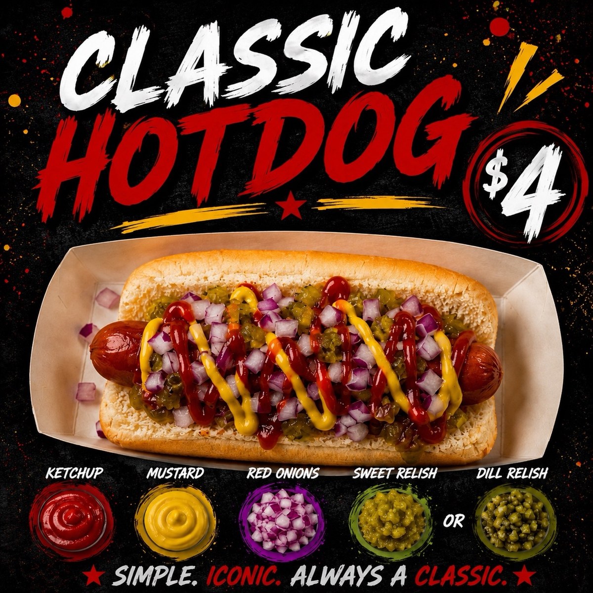 Billy Dawgs Classic Hotdog